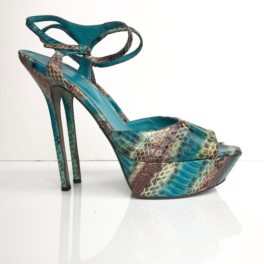 Sergio Rossi Heels in Snakeskin leather